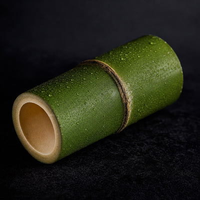 Freshly cut bamboo