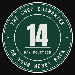 The shed guarantee: day fourteen or your money back