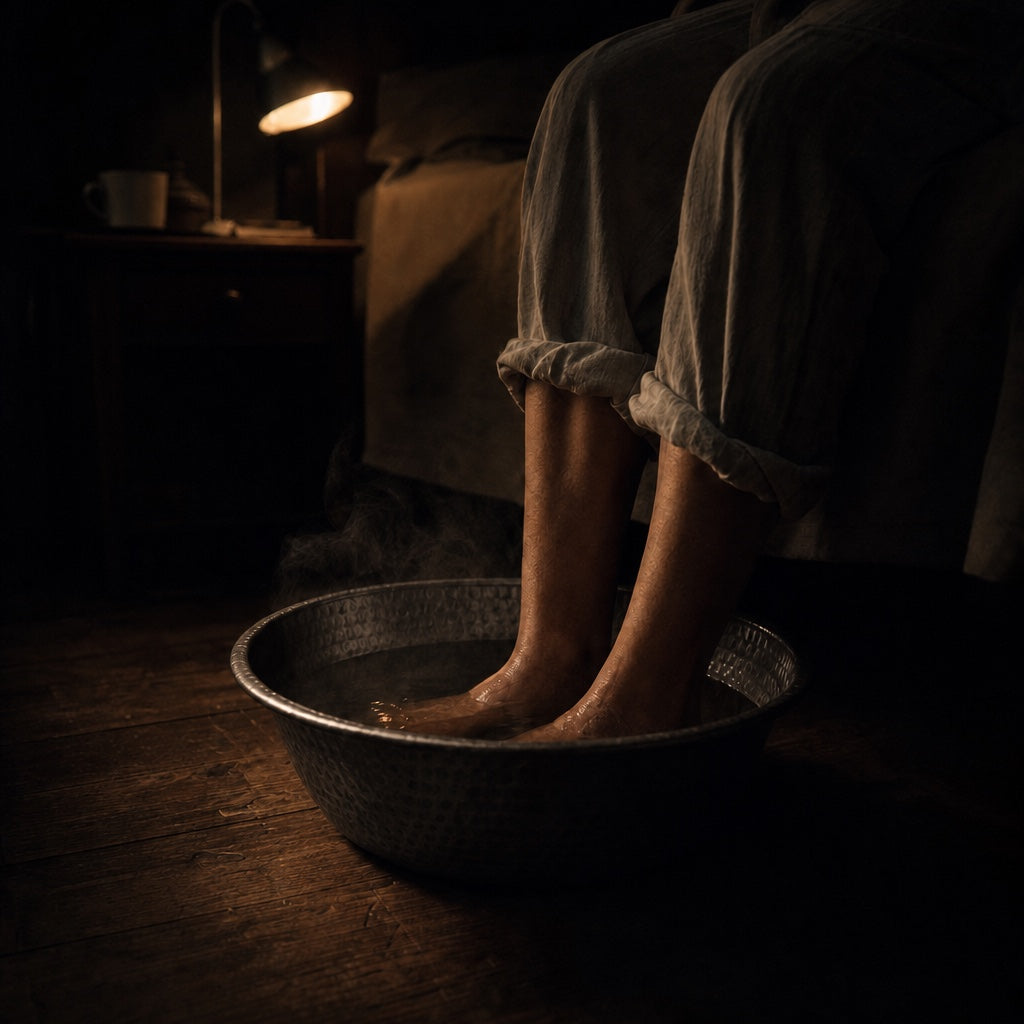 An ANVIL foot soak