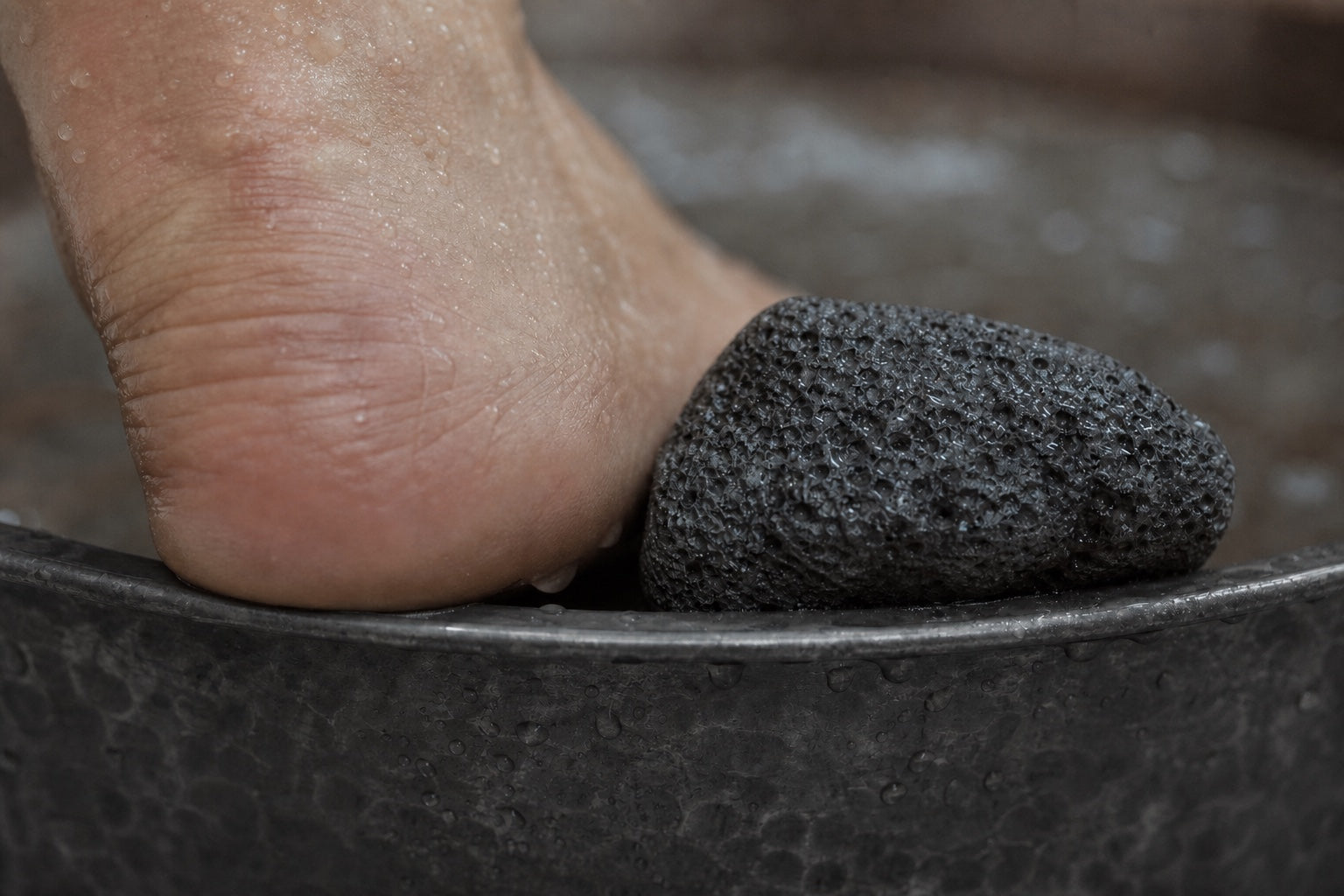 Skin-prep foot soak
